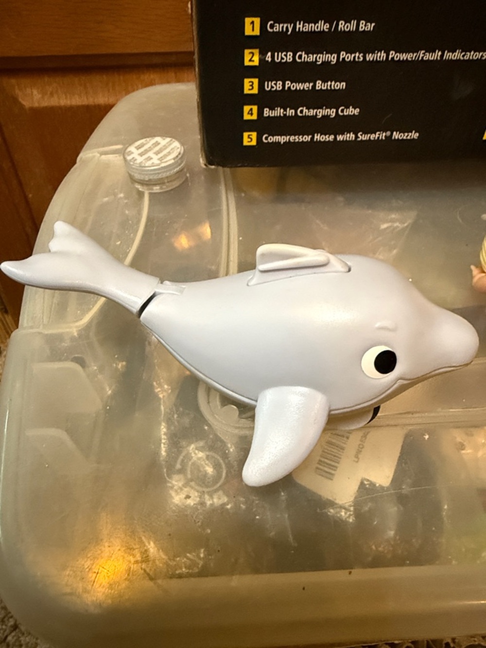 Marine Vintage Toy Animal - Dolphin - Bath Toy Munchkin